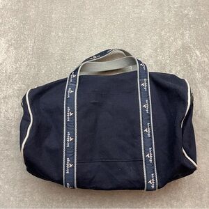 Birddogs Duffle Gym Travel Carry On Bag Navy Blue Canvas